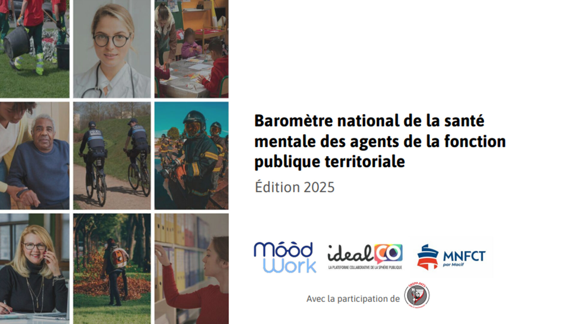Deuxième édition du baromètre de la santé mentale dans la fonction publique territoriale Moodwork – idealCO – MNFCT